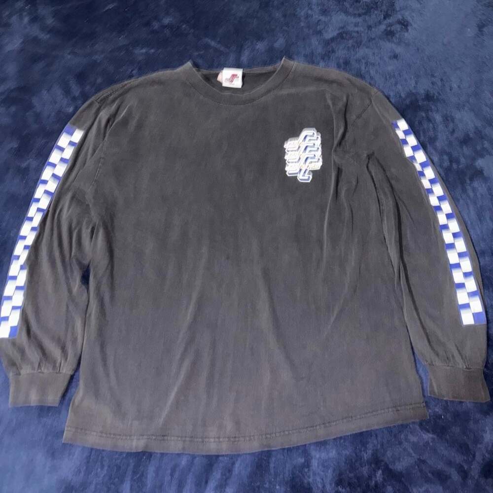 Santa Cruz Checkered Sleeve Long Sleeve T-Shirt